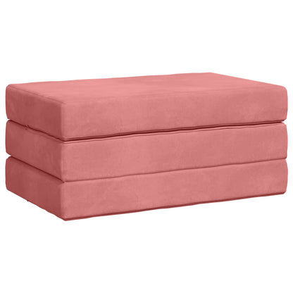Divano Letto Pieghevole 80 x 67 x 45 cm Rosa | homemem39