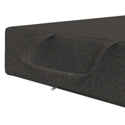 Divano Letto Pieghevole 90 x 67 x 45 cm Grigio Scuro | homemem39