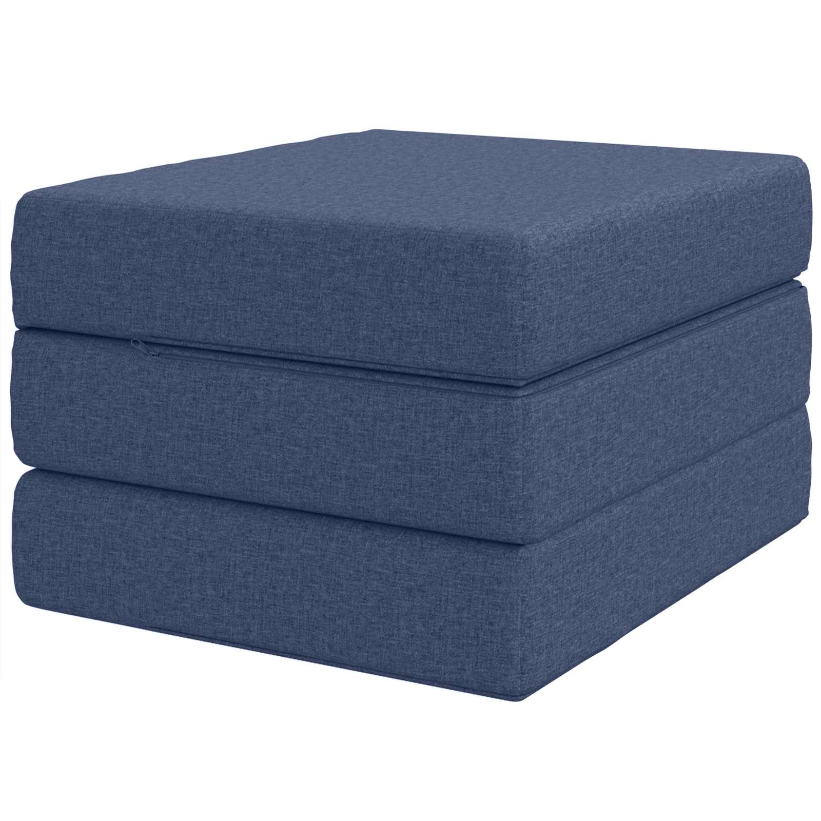 Divano Letto Pieghevole 90 x 67 x 45 cm Blu | homemem39