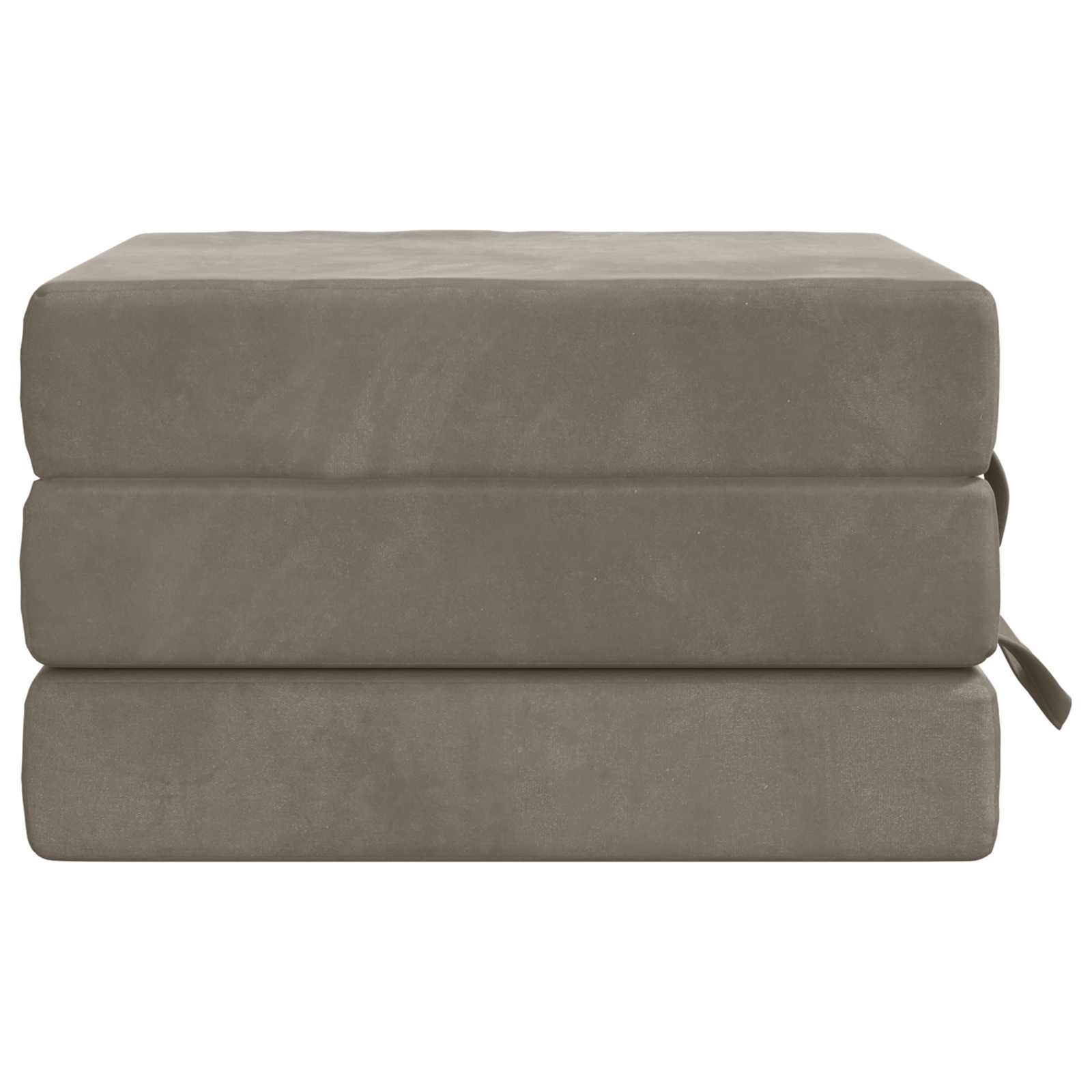 Divano Letto Pieghevole 90 x 67 x 45 cm Grigio Chiaro | homemem39