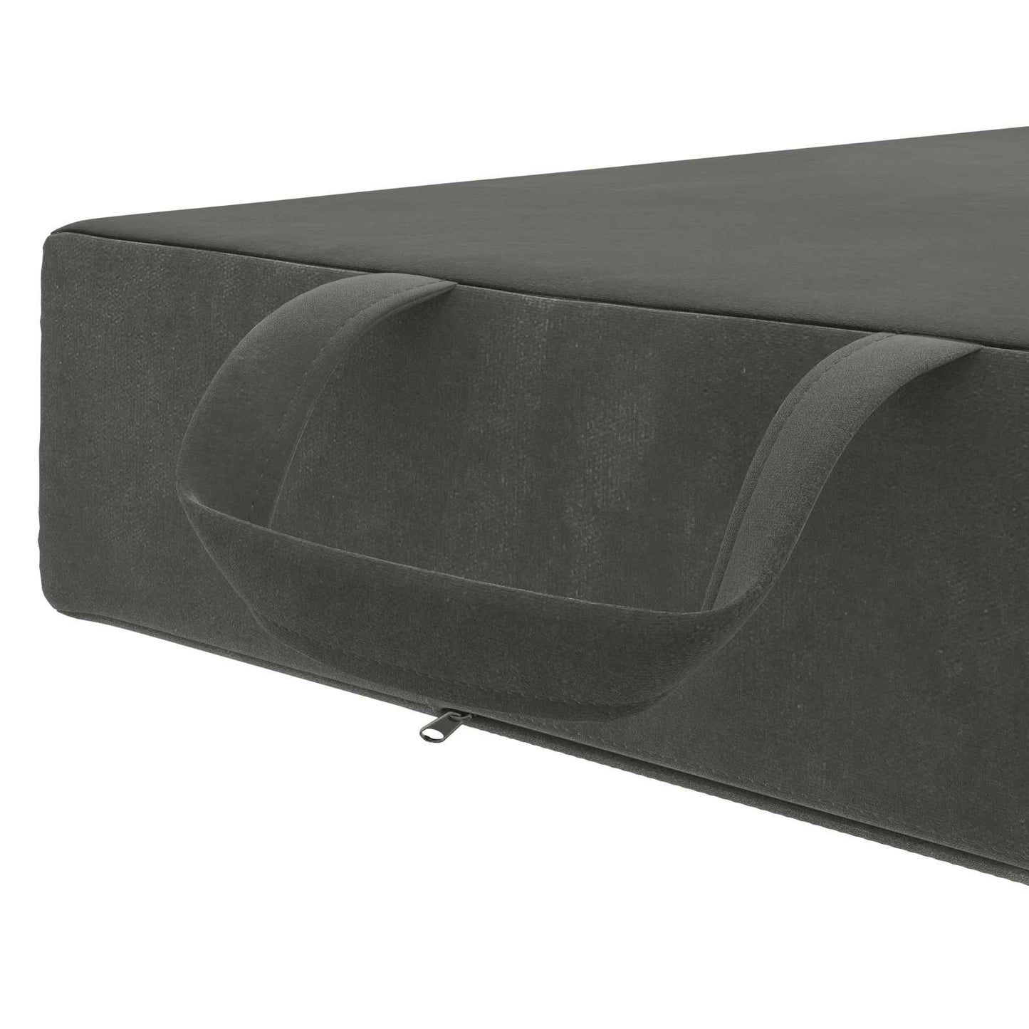 Divano Letto Pieghevole 90 x 67 x 45 cm Grigio Scuro | homemem39