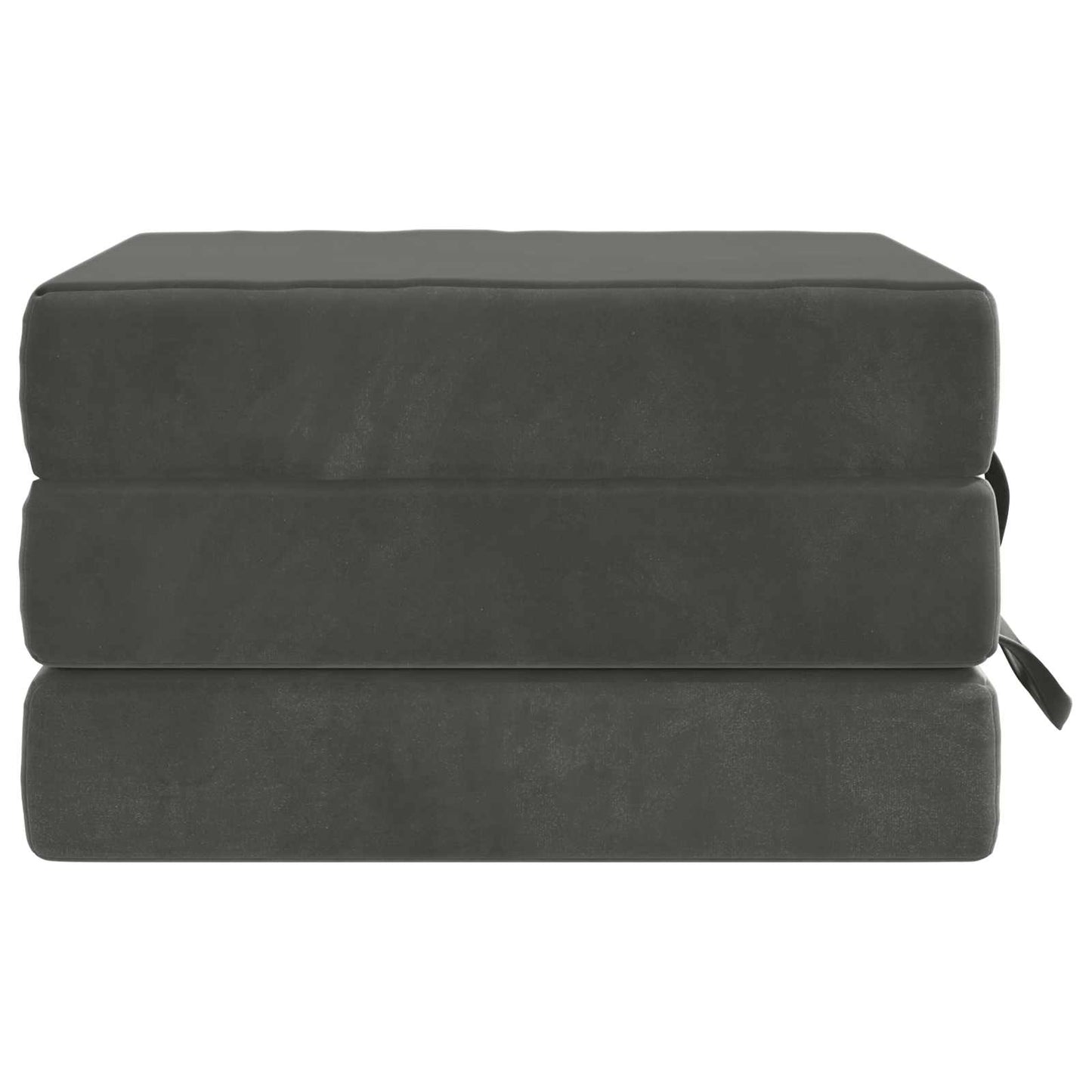 Divano Letto Pieghevole 90 x 67 x 45 cm Grigio Scuro | homemem39