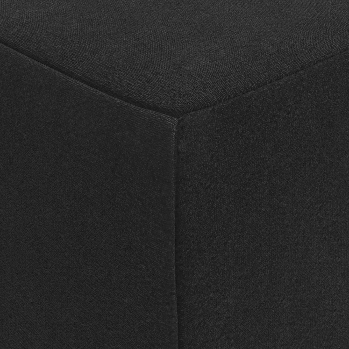 Divano Letto Pieghevole 90 x 67 x 45 cm Nero | homemem39