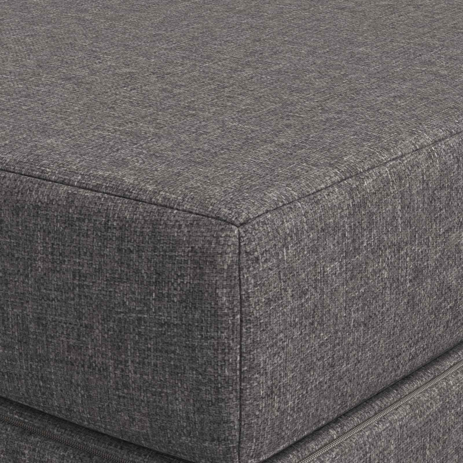 Divano Letto Pieghevole 100 x 67 x 45 cm Grigio Chiaro | homemem39