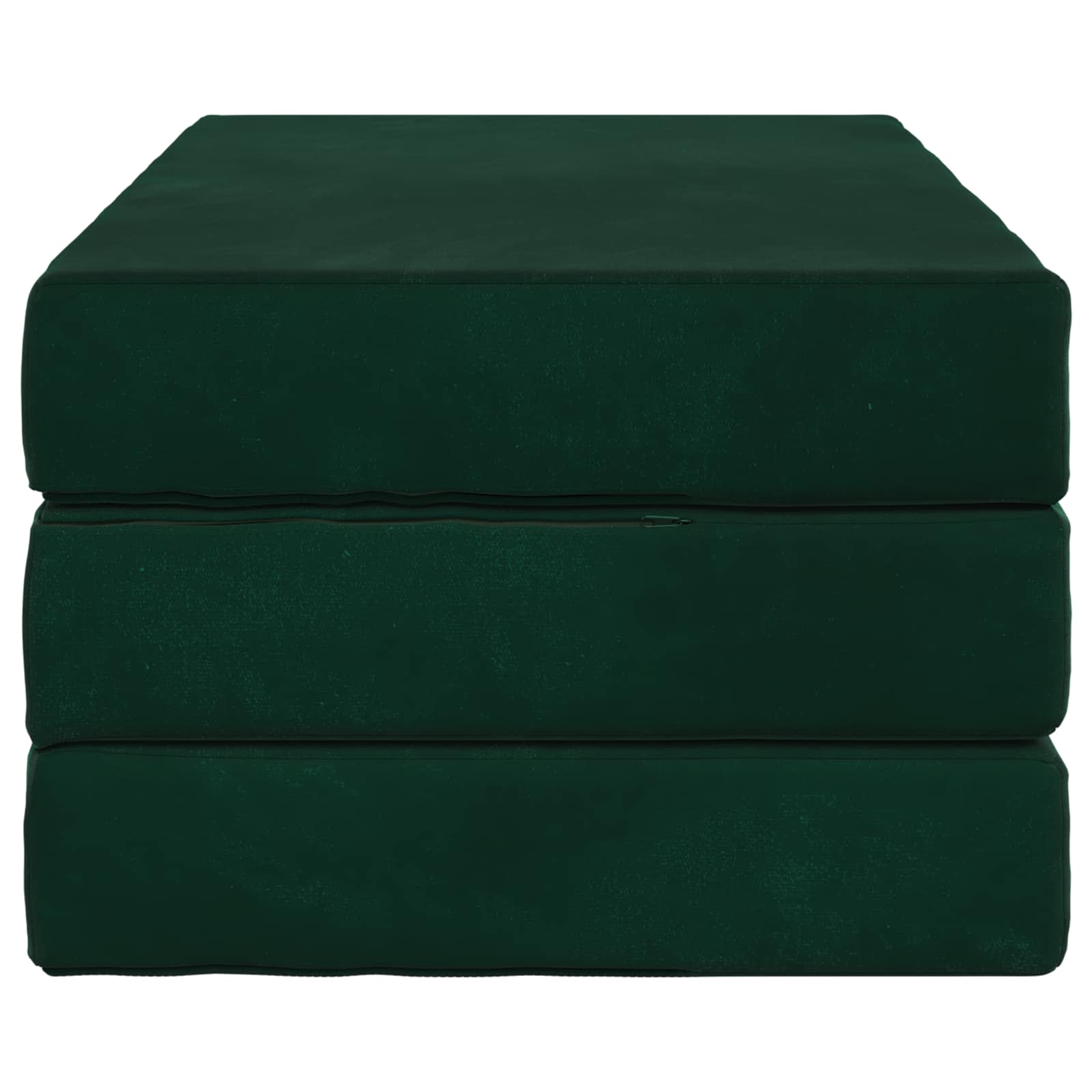 Divano Letto Pieghevole 100 x 67 x 45 cm Verde Scuro | homemem39