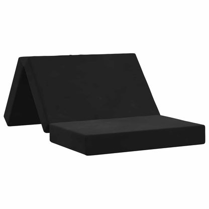 Divano Letto Pieghevole 100 x 67 x 45 cm Nero | homemem39