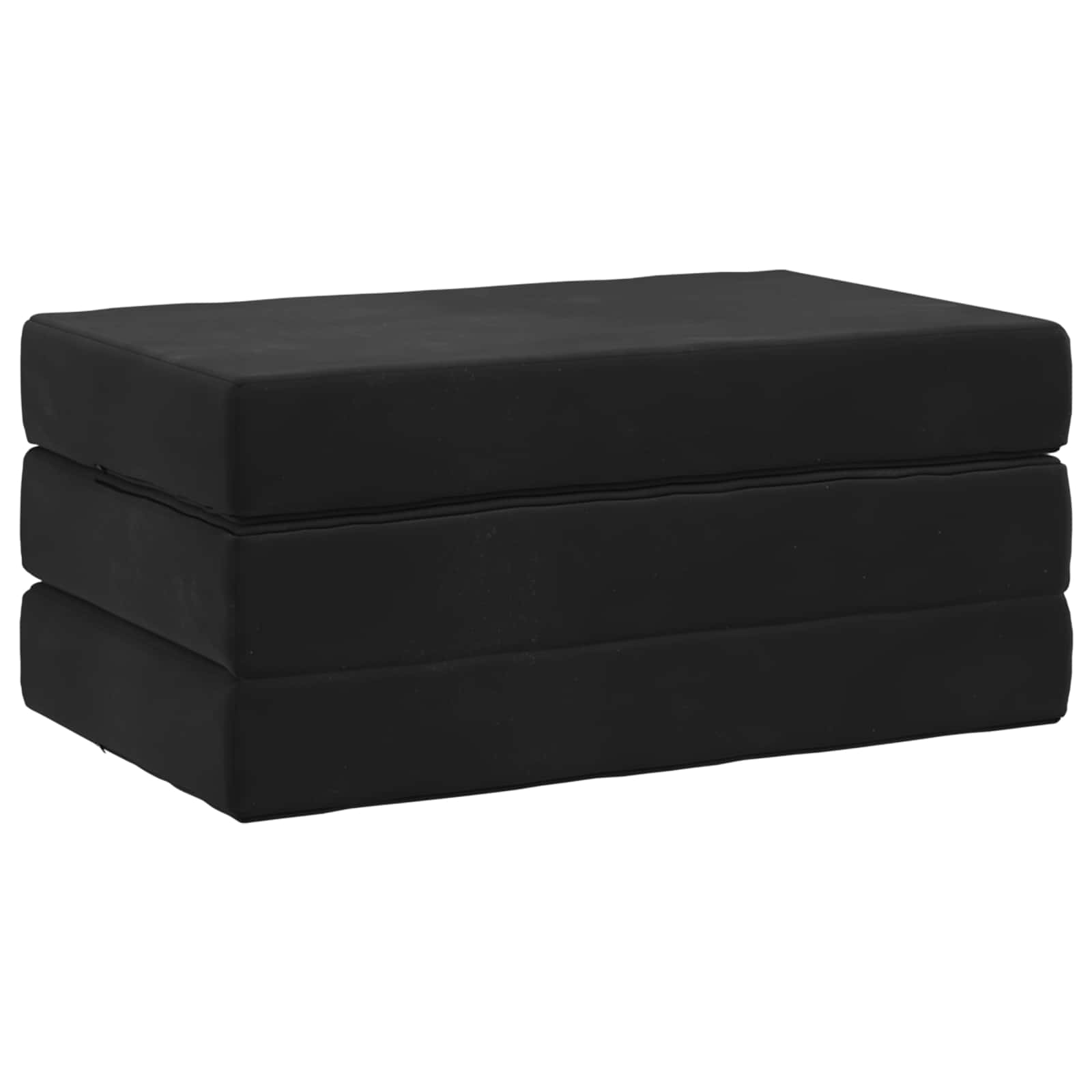 Divano Letto Pieghevole 100 x 67 x 45 cm Nero | homemem39