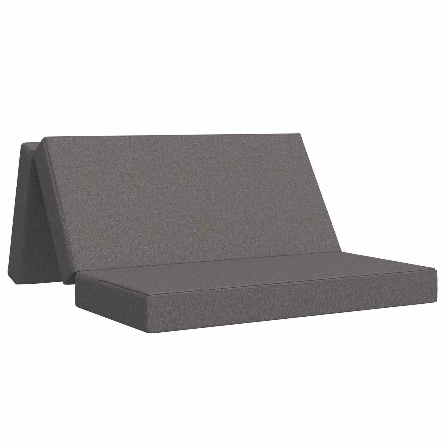 Divano Letto Pieghevole 120 x 67 x 45 cm Grigio Chiaro | homemem39
