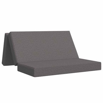 Divano Letto Pieghevole 120 x 67 x 45 cm Grigio Chiaro | homemem39