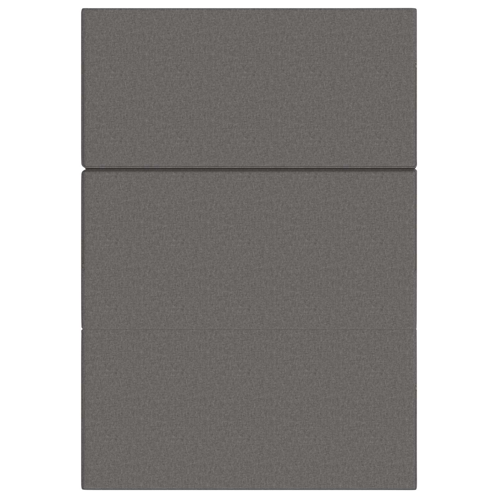 Divano Letto Pieghevole 120 x 67 x 45 cm Grigio Chiaro | homemem39