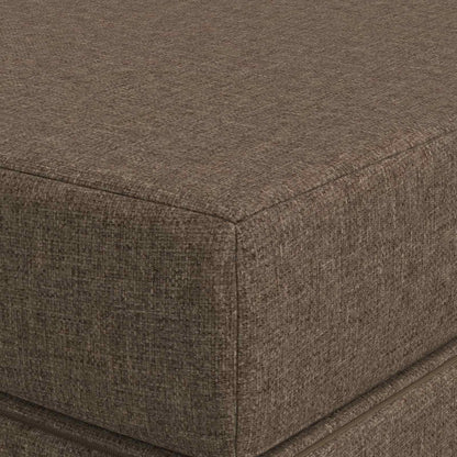 Divano Letto Pieghevole 120 x 67 x 45 cm Tortora