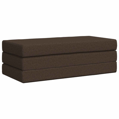 Divano Letto Pieghevole 120 x 67 x 45 cm Tortora