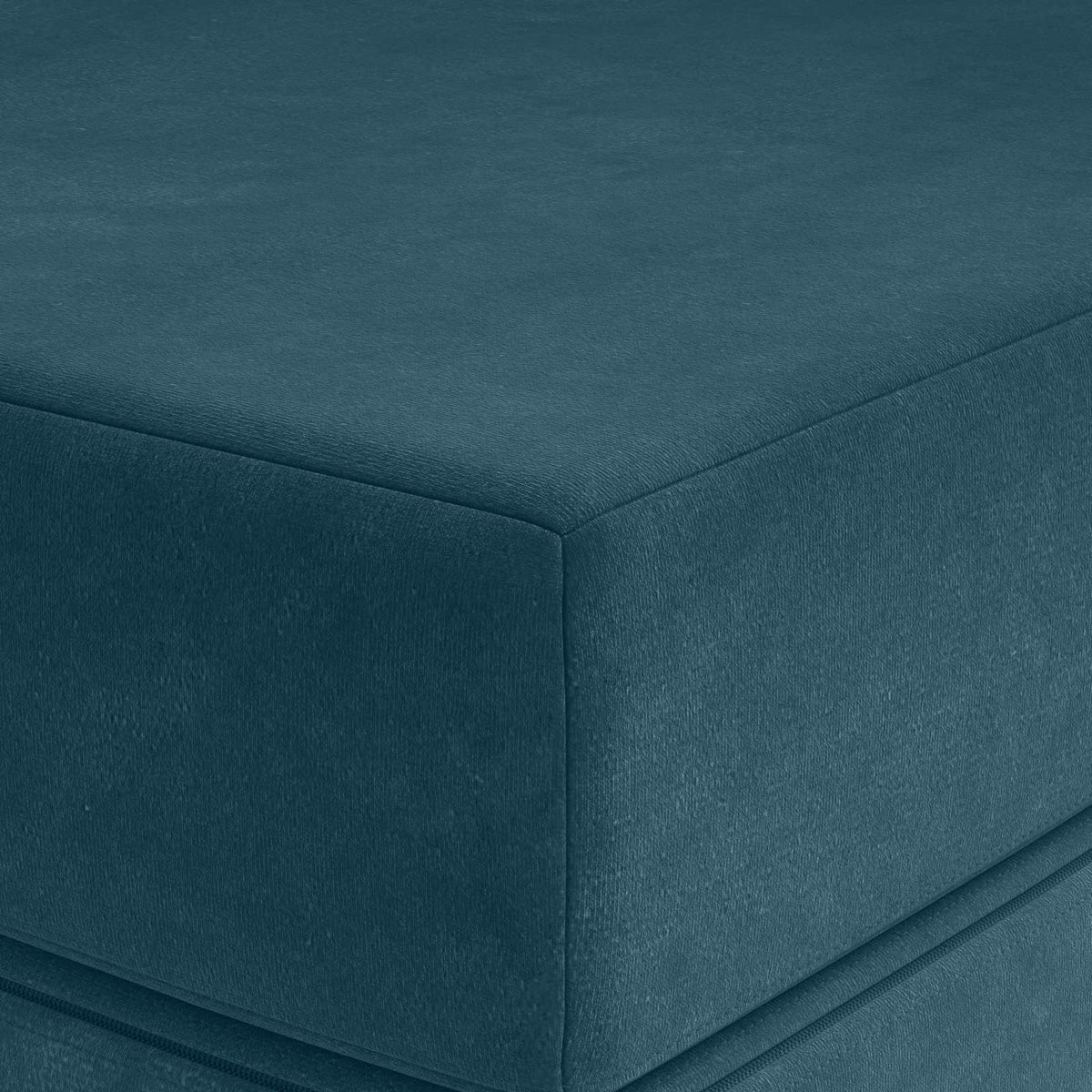 Divano Letto Pieghevole 120 x 67 x 45 cm Blu