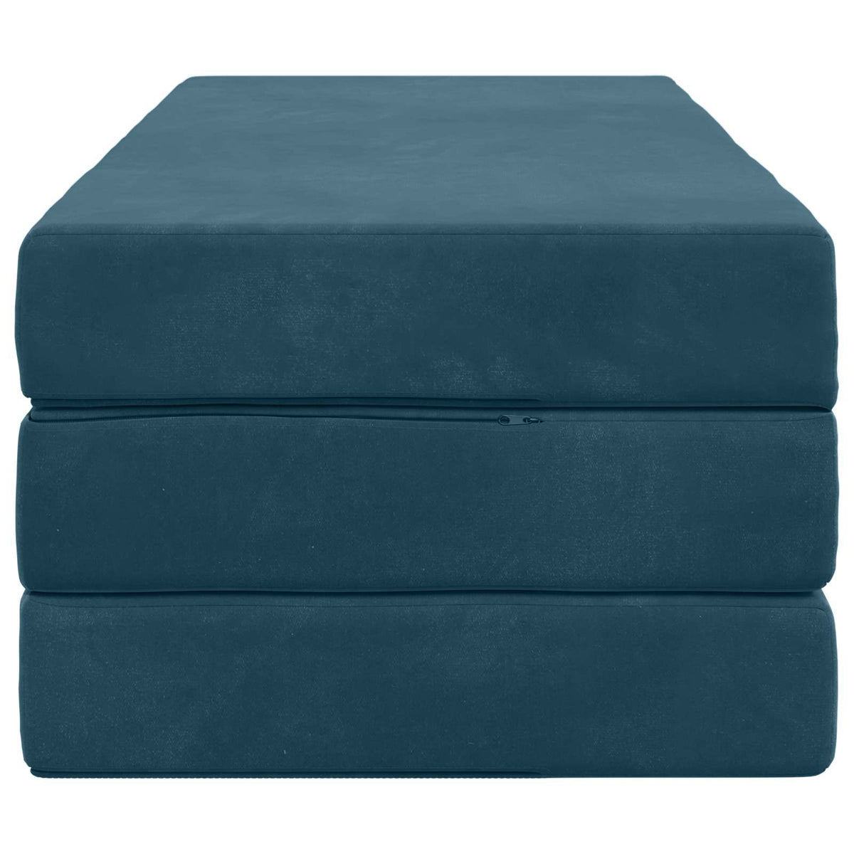 Divano Letto Pieghevole 120 x 67 x 45 cm Blu