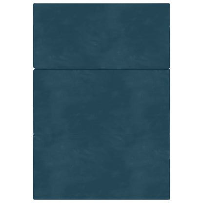 Divano Letto Pieghevole 120 x 67 x 45 cm Blu