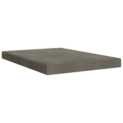 Divano Letto Pieghevole 120 x 67 x 45 cm Grigio Chiaro | homemem39