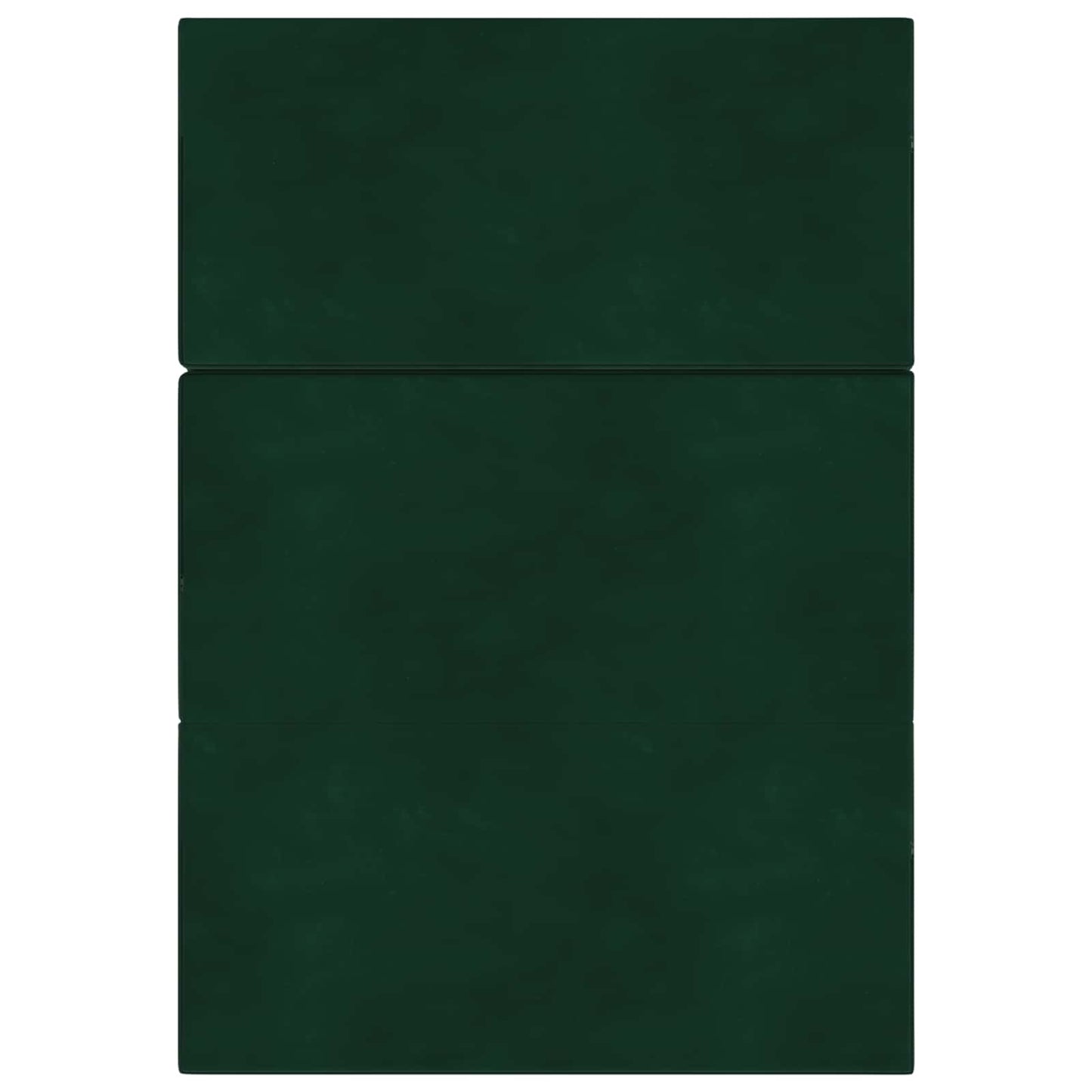 Divano Letto Pieghevole 120 x 67 x 45 cm Verde Scuro | homemem39