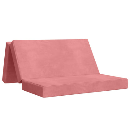 Divano Letto Pieghevole 120 x 67 x 45 cm Rosa