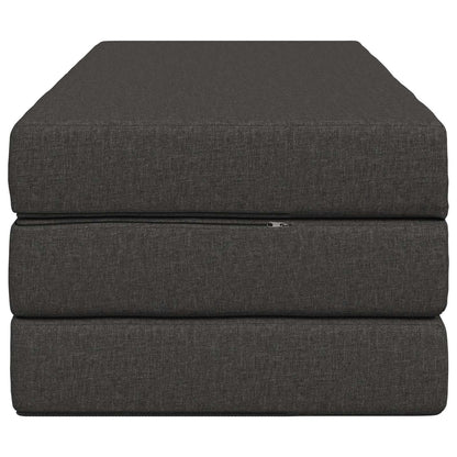 Divano Letto Pieghevole 140 x 67 x 45 cm Grigio Scuro | homemem39