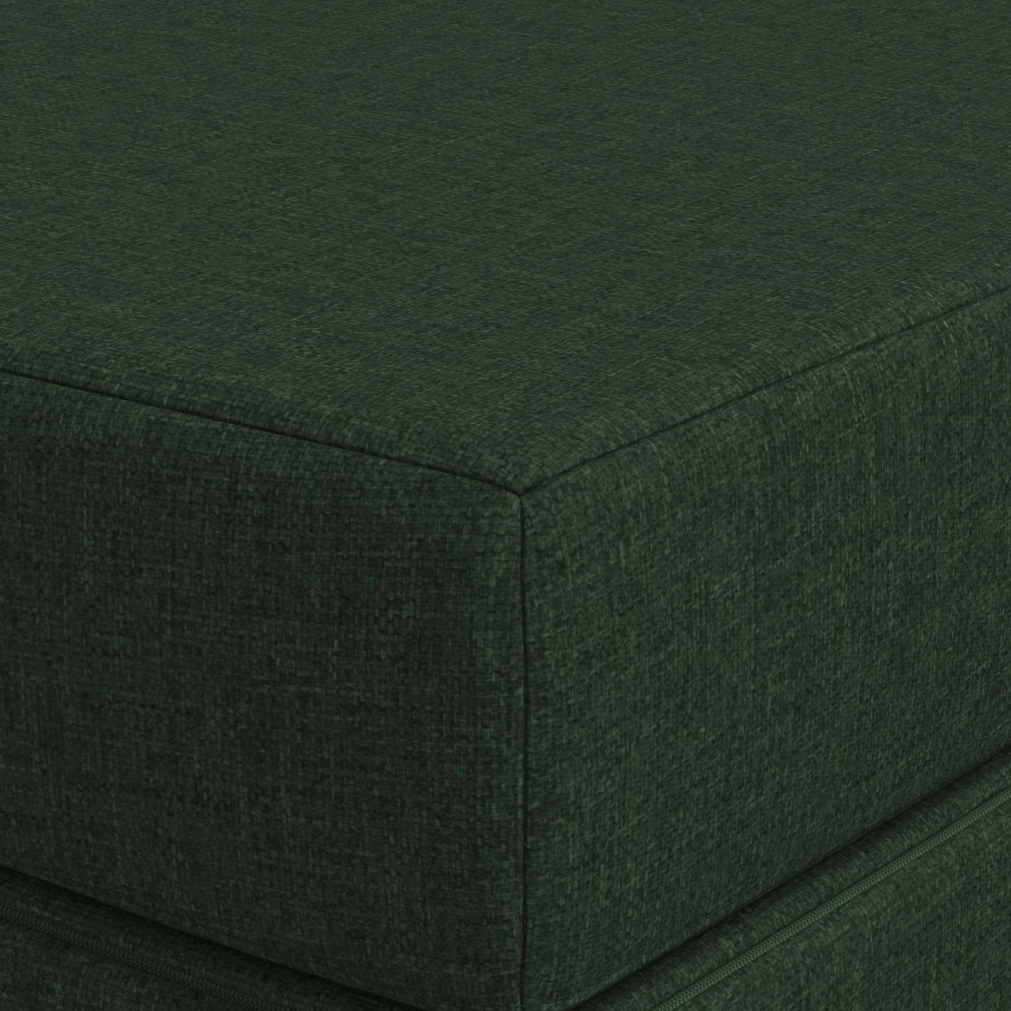 Divano Letto Pieghevole 140 x 67 x 45 cm Verde Scuro | homemem39