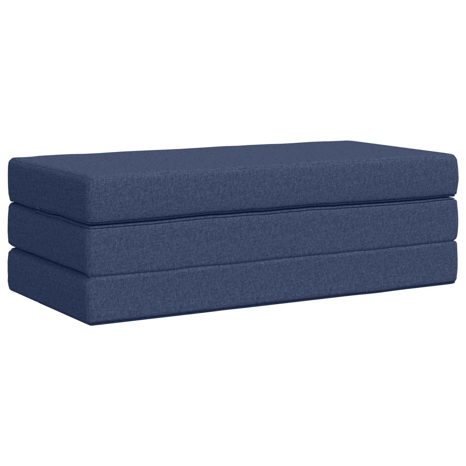 Divano Letto Pieghevole 140 x 67 x 45 cm Blu | homemem39