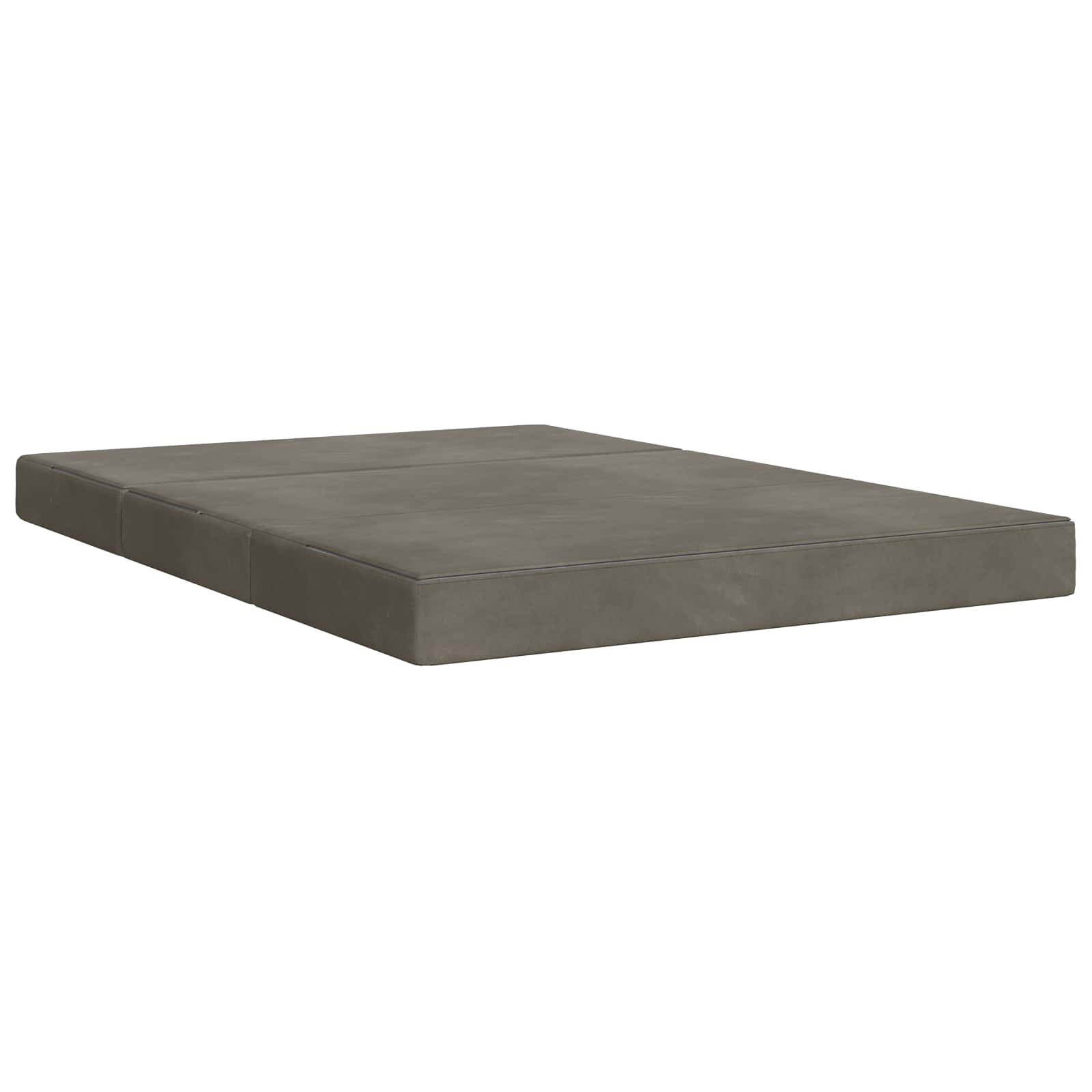 Divano Letto Pieghevole 140 x 67 x 45 cm Grigio Chiaro | homemem39