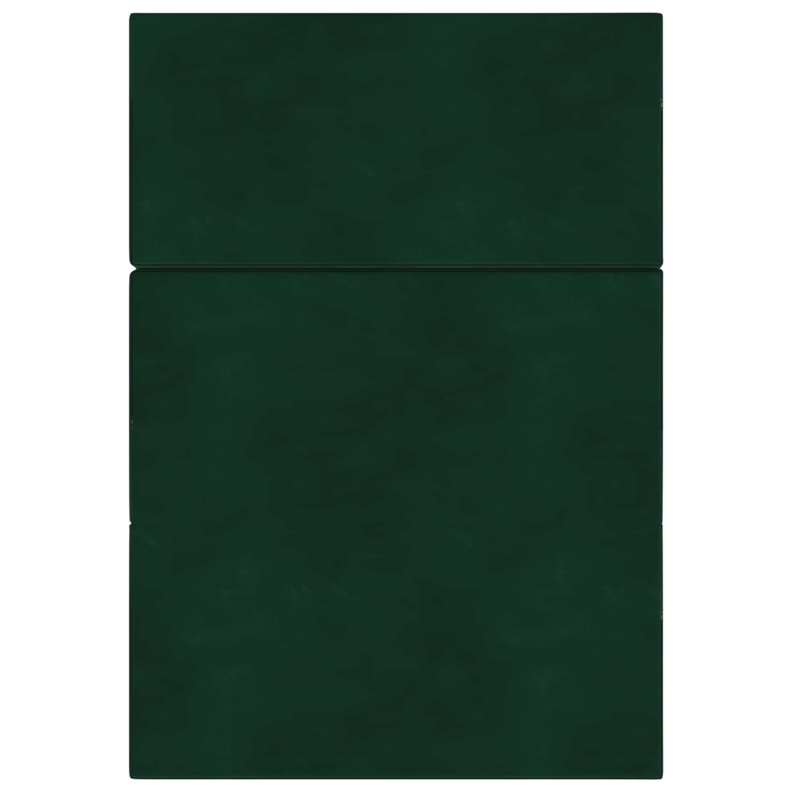 Divano Letto Pieghevole 140 x 67 x 45 cm Verde Scuro | homemem39