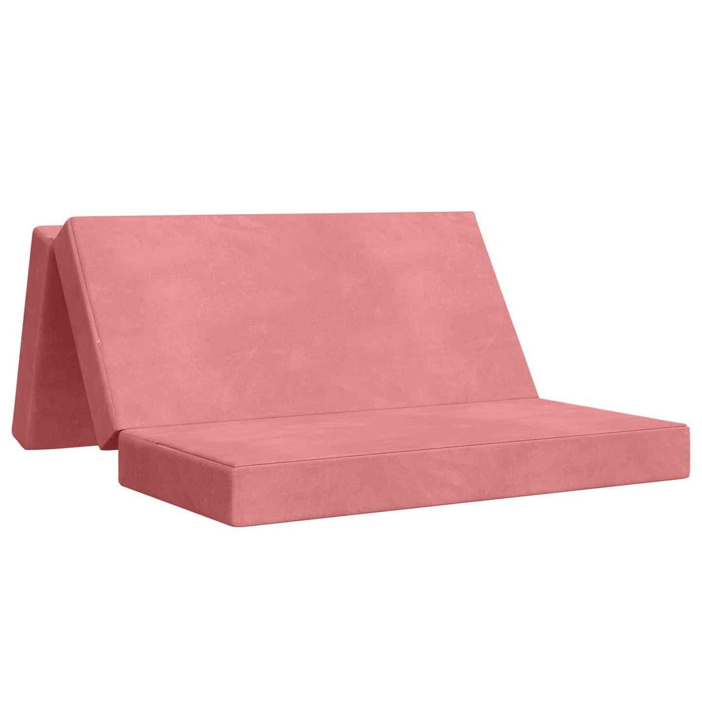 Divano Letto Pieghevole 140 x 67 x 45 cm Rosa | homemem39