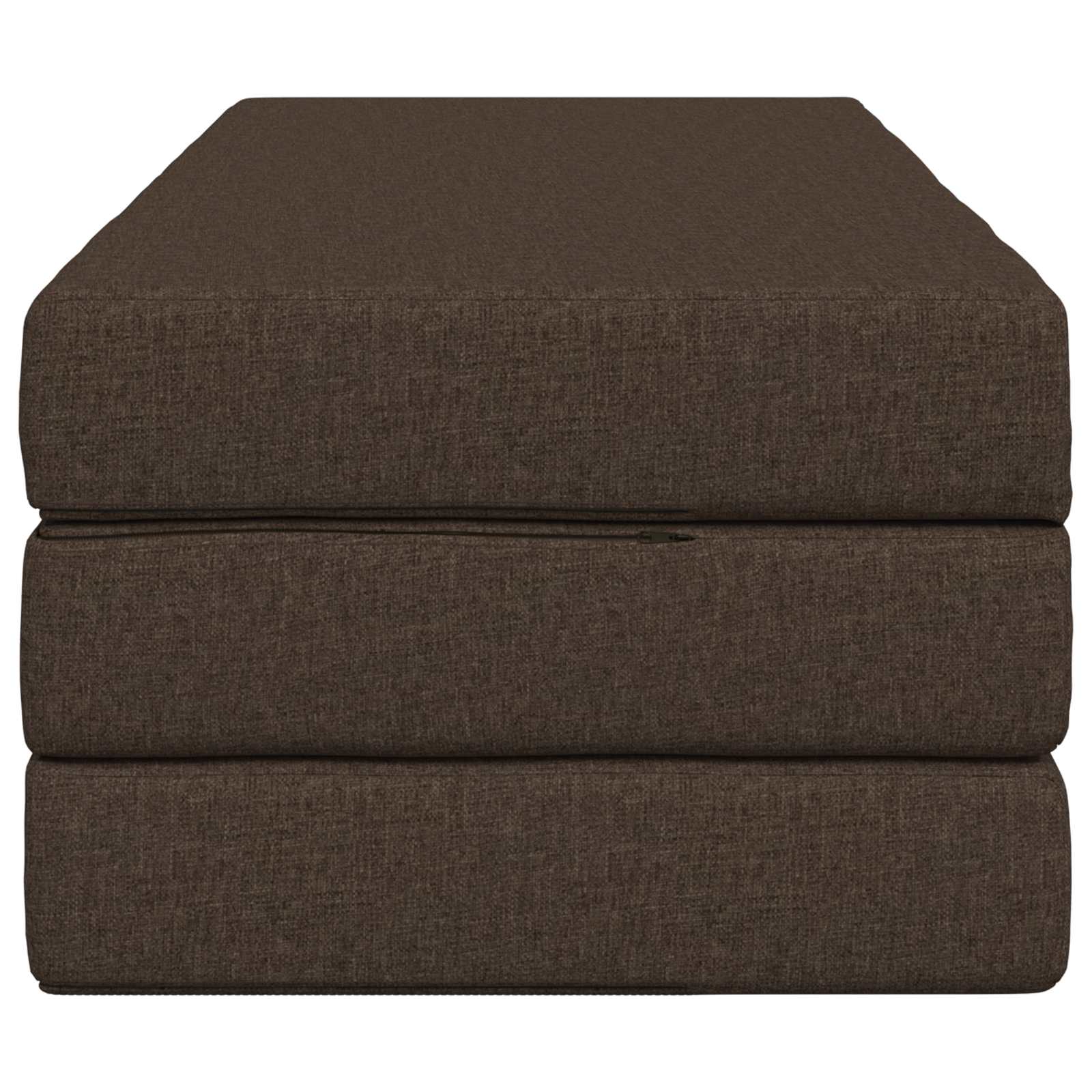 Divano Letto Pieghevole 160 x 67 x 45 cm Tortora | homemem39
