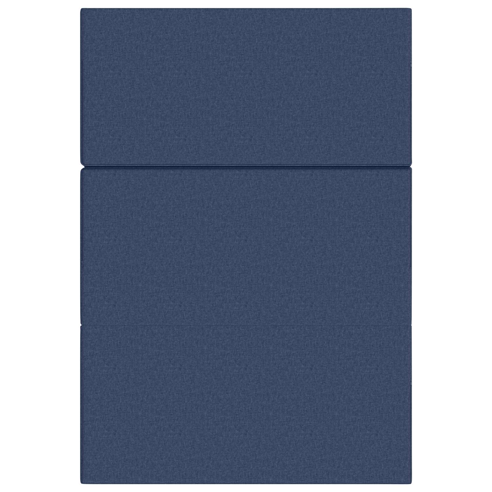 Divano Letto Pieghevole 160 x 67 x 45 cm Blu | homemem39