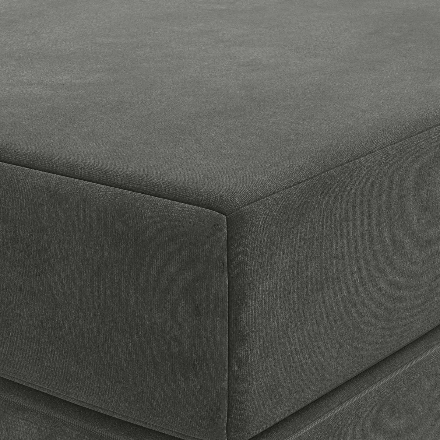 Divano Letto Pieghevole 160 x 67 x 45 cm Grigio Scuro | homemem39