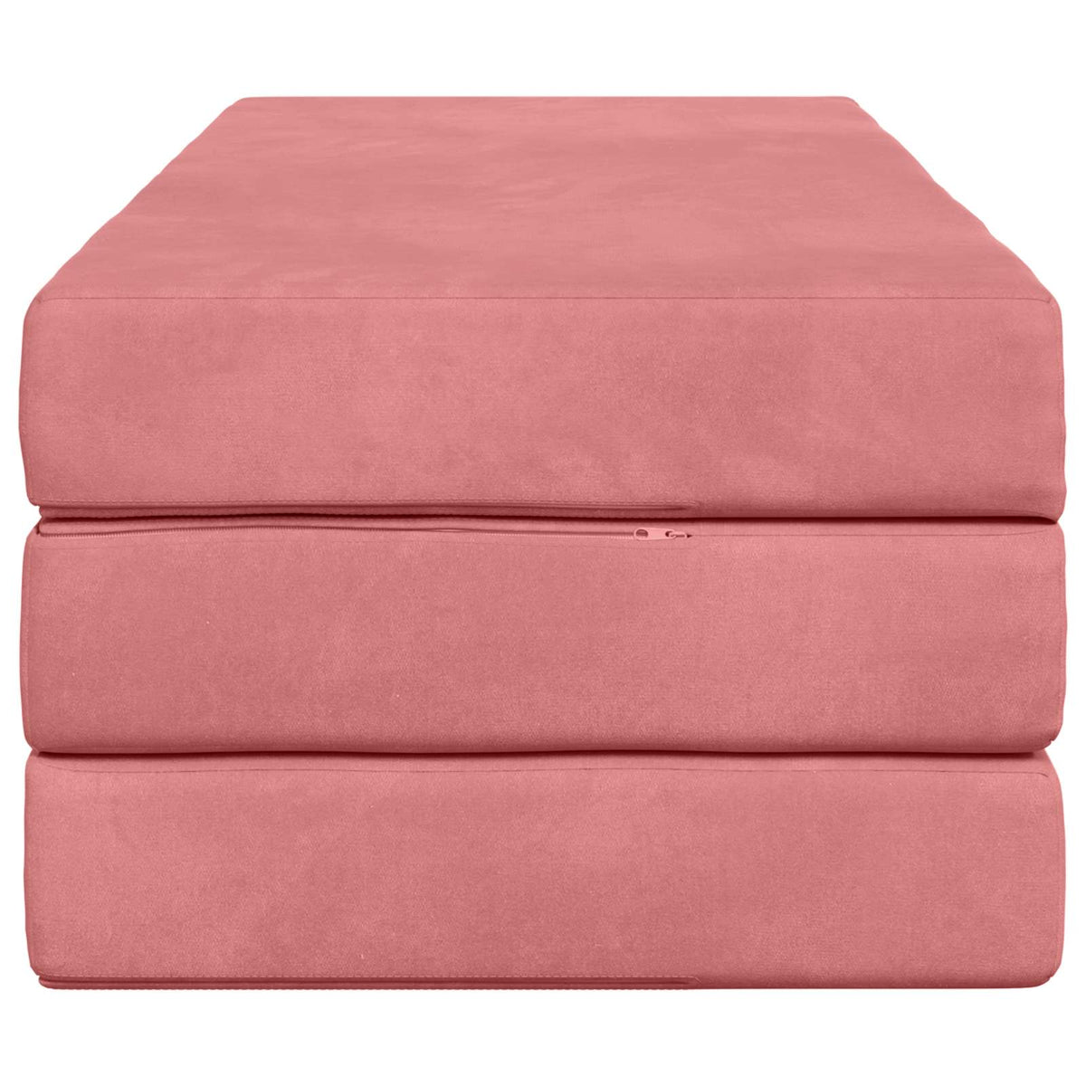 Divano Letto Pieghevole 160 x 67 x 45 cm Rosa