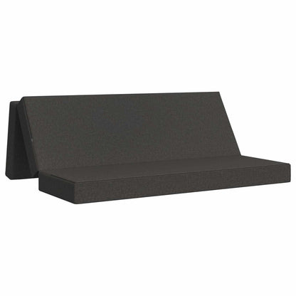 Divano Letto Pieghevole 180 x 67 x 45 cm Grigio Scuro | homemem39