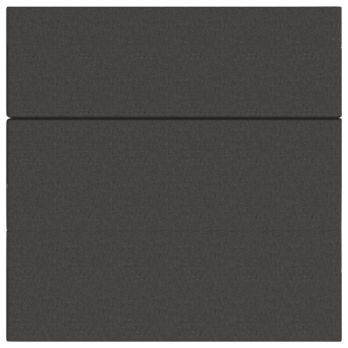 Divano Letto Pieghevole 180 x 67 x 45 cm Grigio Scuro