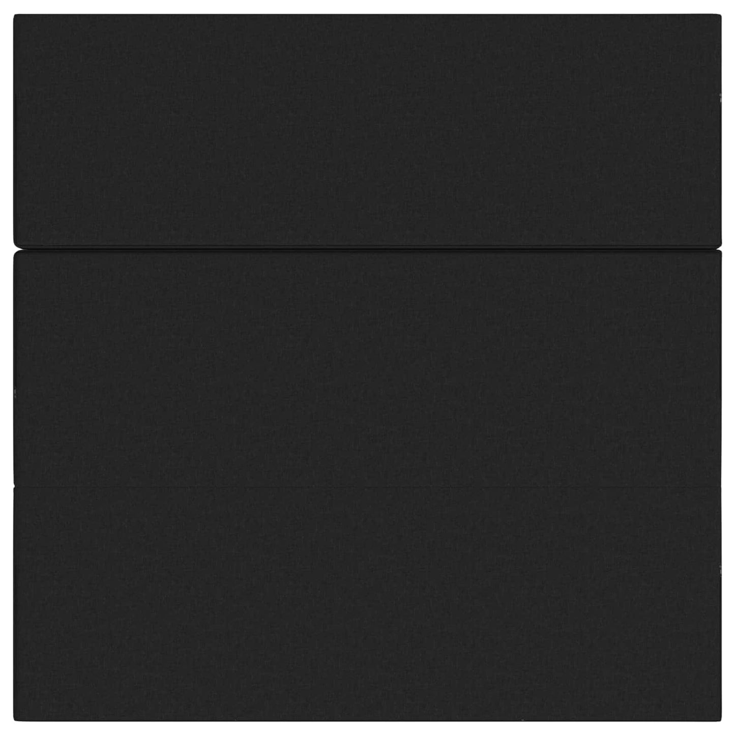Divano Letto Pieghevole 180 x 67 x 45 cm Nero | homemem39