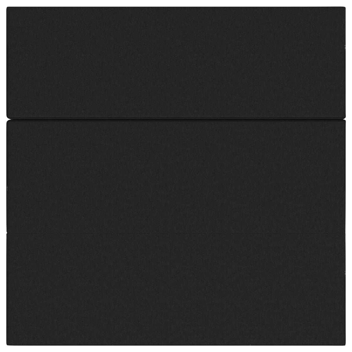 Divano Letto Pieghevole 180 x 67 x 45 cm Nero