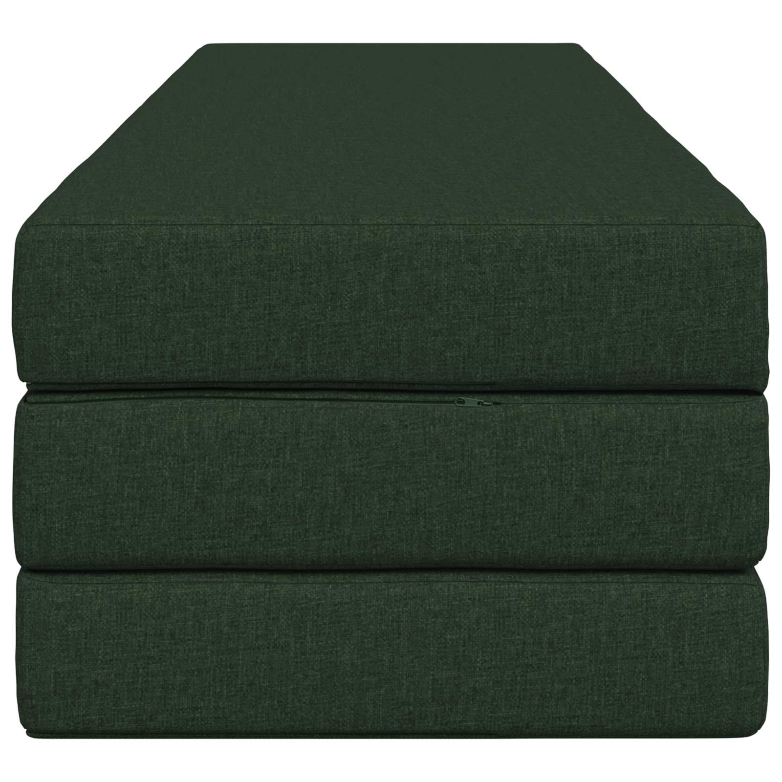 Divano Letto Pieghevole 180 x 67 x 45 cm Verde Scuro | homemem39