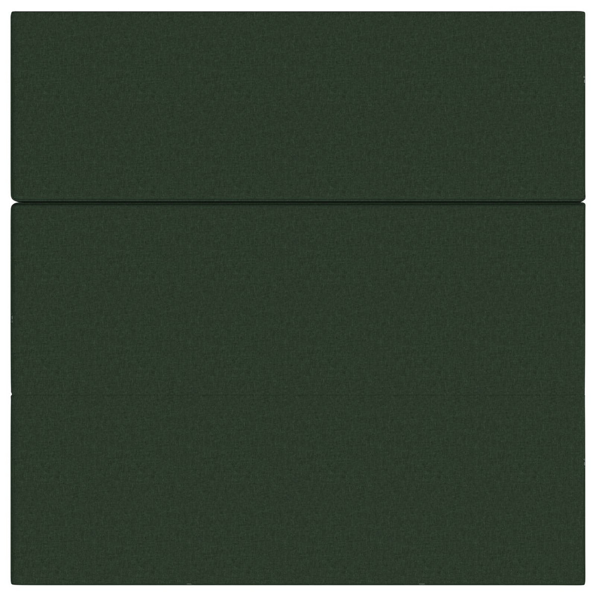 Divano Letto Pieghevole 180 x 67 x 45 cm Verde Scuro