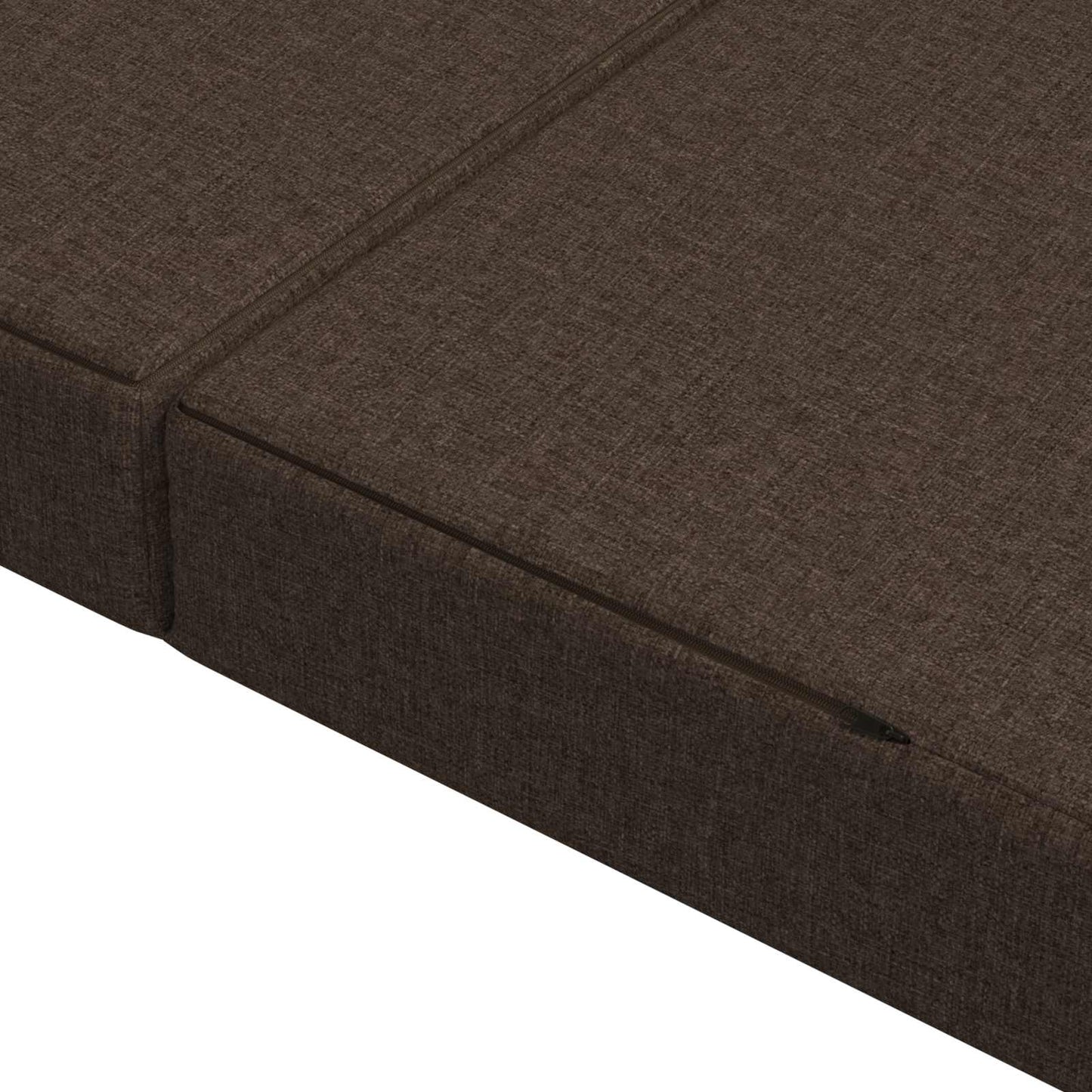 Divano Letto Pieghevole 180 x 67 x 45 cm Tortora | homemem39