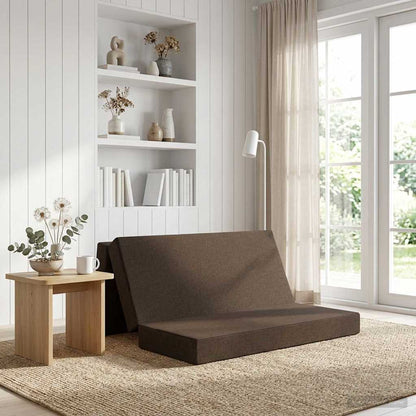 Divano Letto Pieghevole 200 x 67 x 45 cm Tortora | homemem39