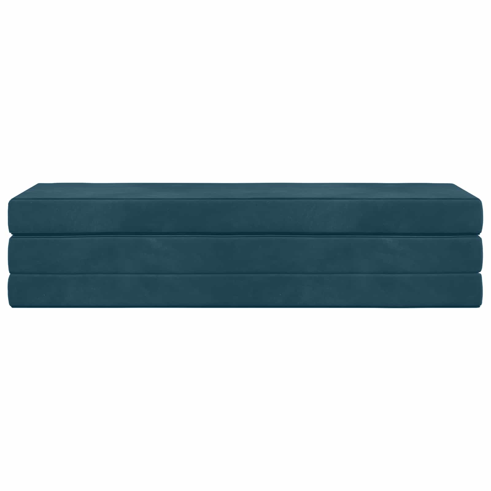 Divano Letto Pieghevole 180 x 67 x 45 cm Blu | homemem39