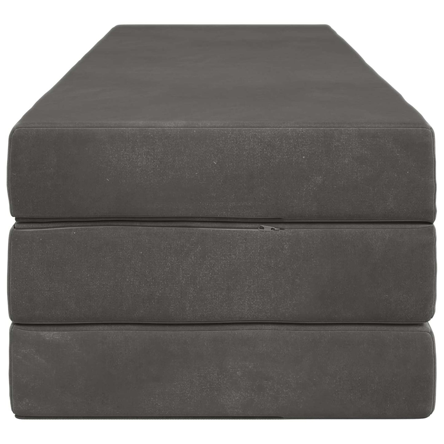 Divano Letto Pieghevole 180 x 67 x 45 cm Grigio Scuro | homemem39