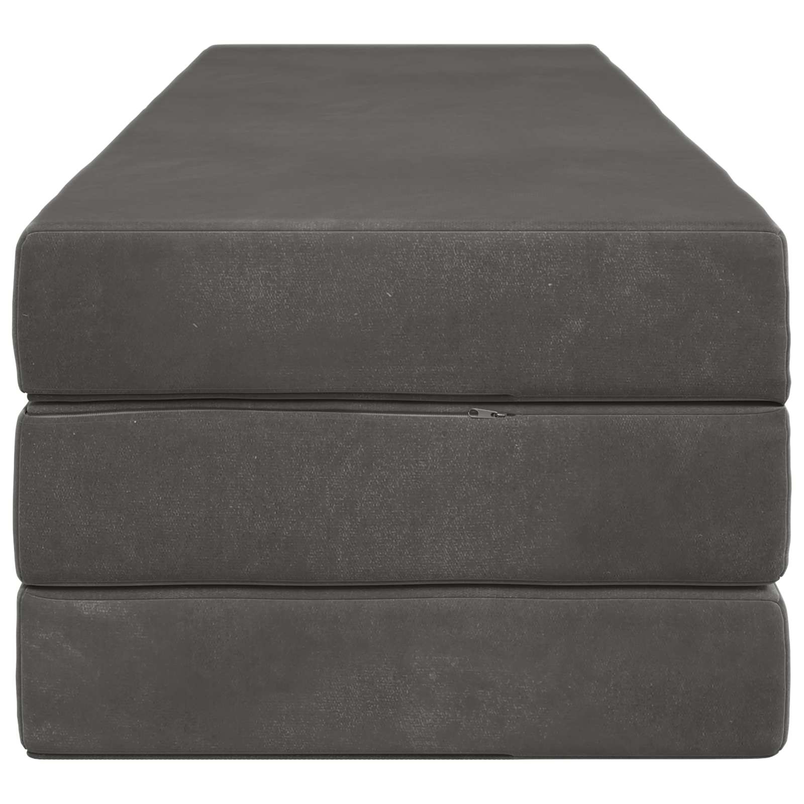 Divano Letto Pieghevole 180 x 67 x 45 cm Grigio Scuro | homemem39