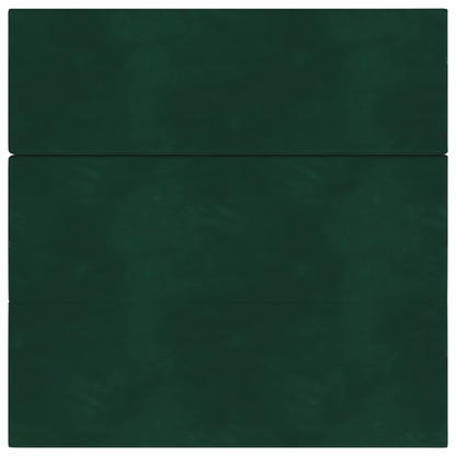 Divano Letto Pieghevole 180 x 67 x 45 cm Verde Scuro