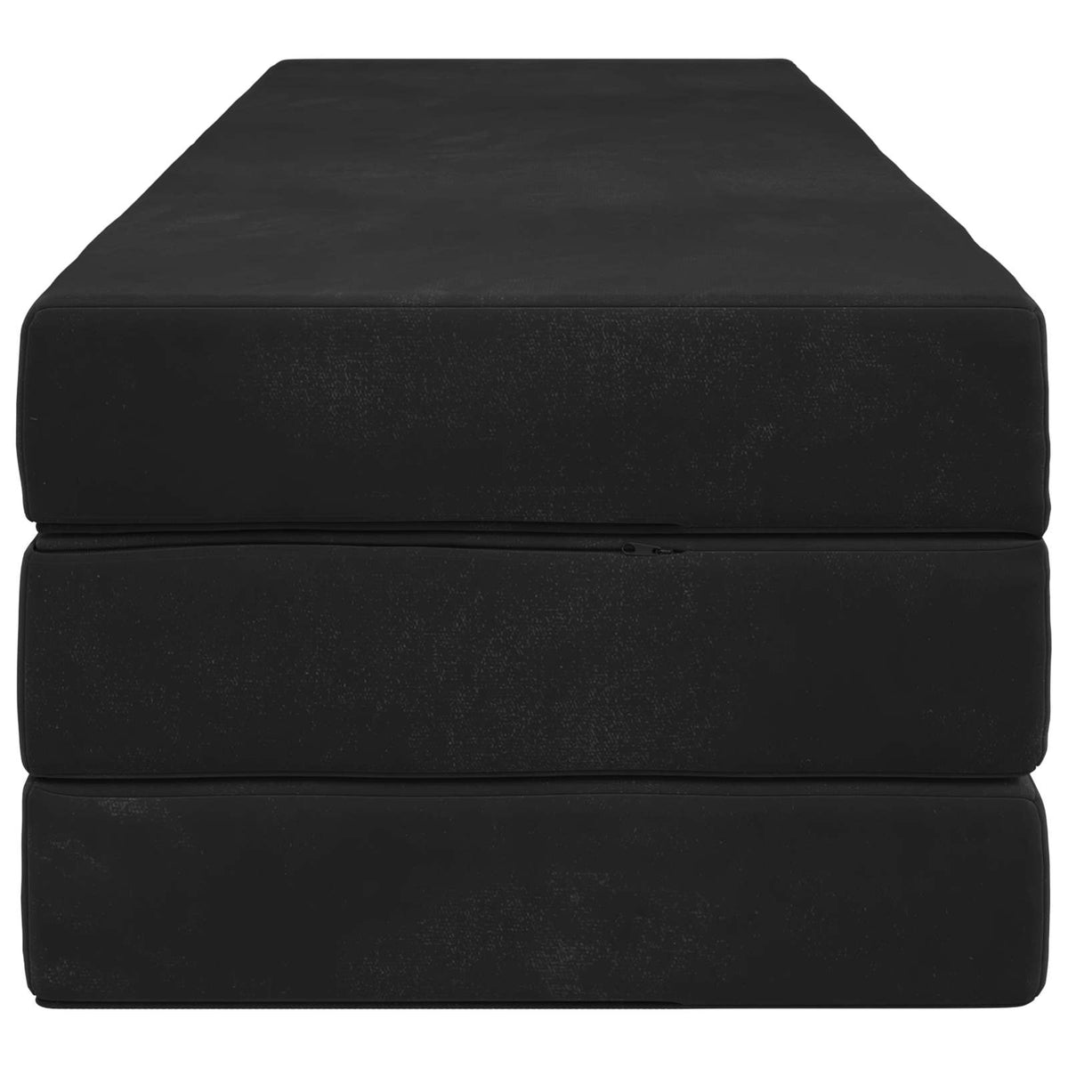 Divano Letto Pieghevole 180 x 67 x 45 cm Nero