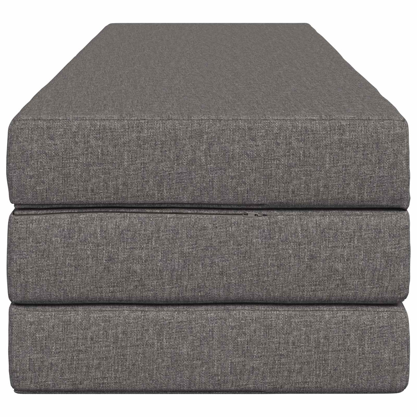 Divano Letto Pieghevole 200 x 67 x 45 cm Grigio Chiaro | homemem39