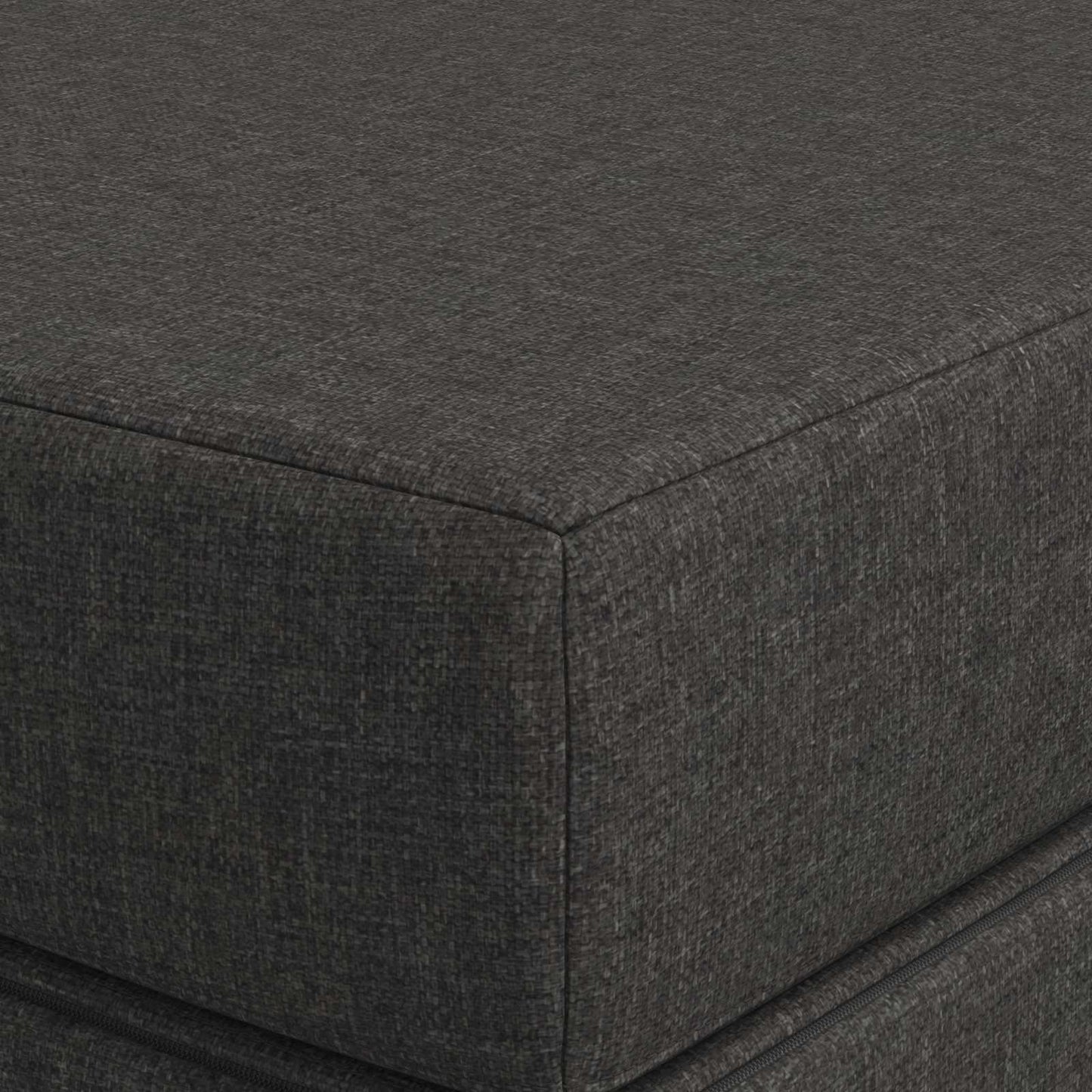 Divano Letto Pieghevole 200 x 67 x 45 cm Grigio Scuro | homemem39