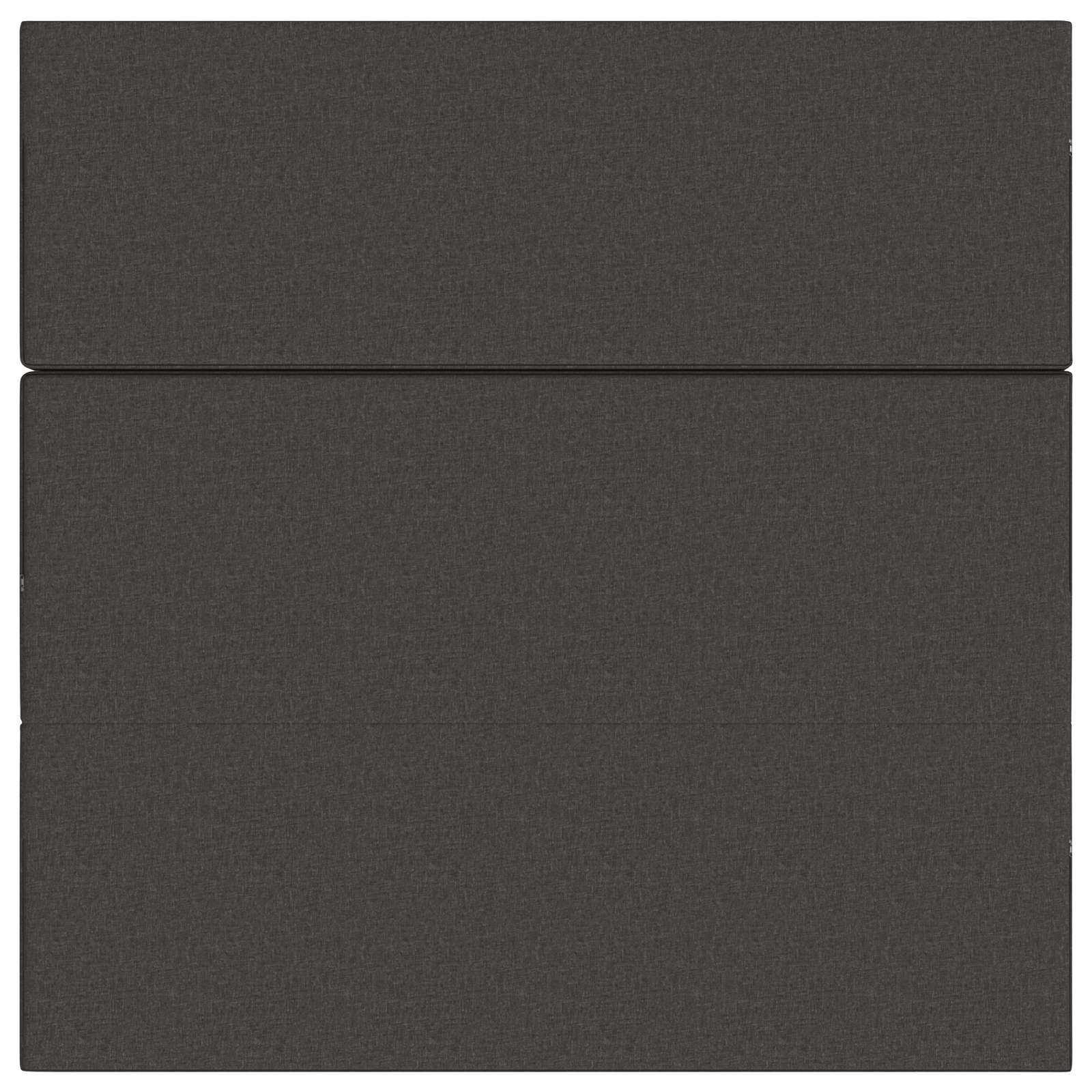 Divano Letto Pieghevole 200 x 67 x 45 cm Grigio Scuro | homemem39