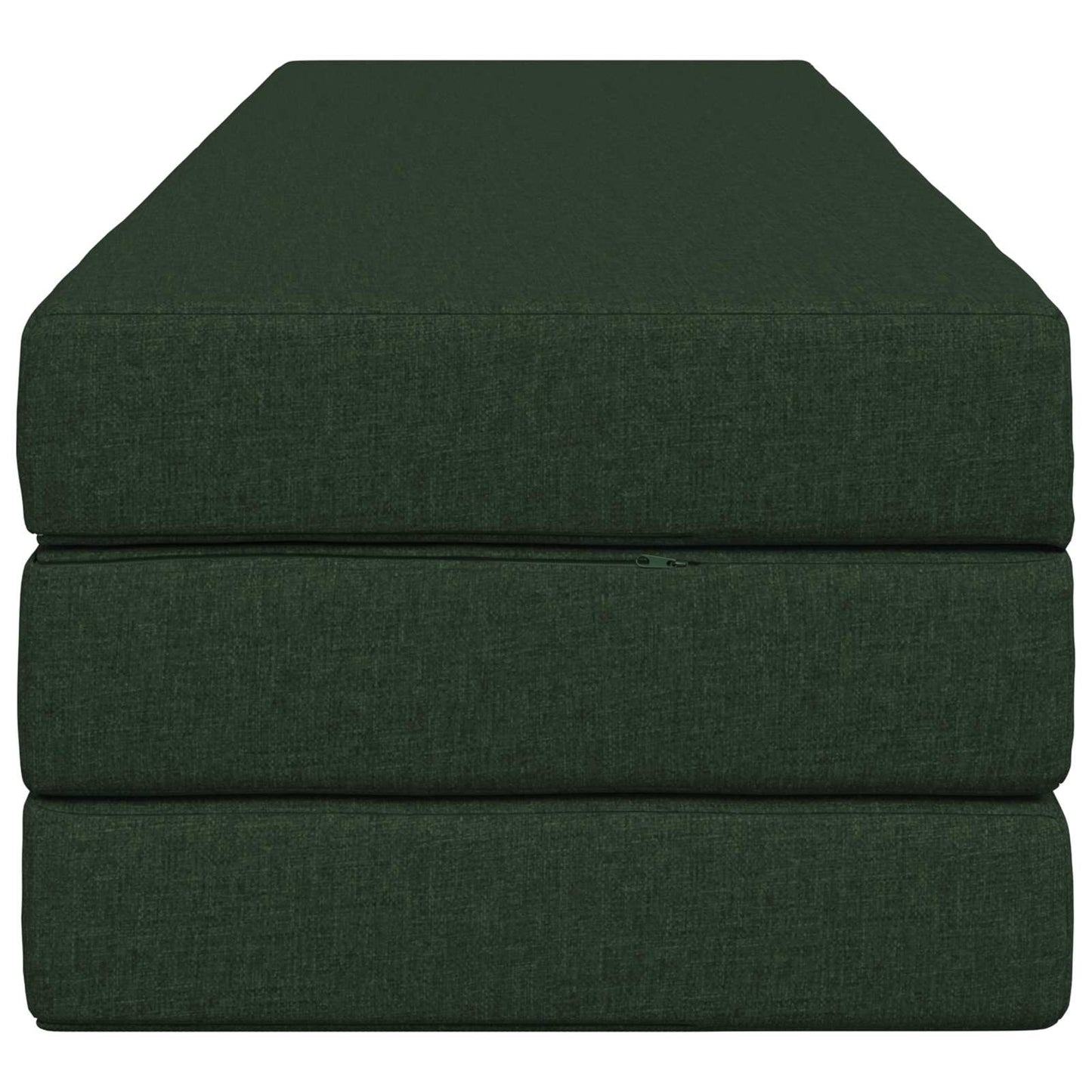 Divano Letto Pieghevole 200 x 67 x 45 cm Verde Scuro | homemem39