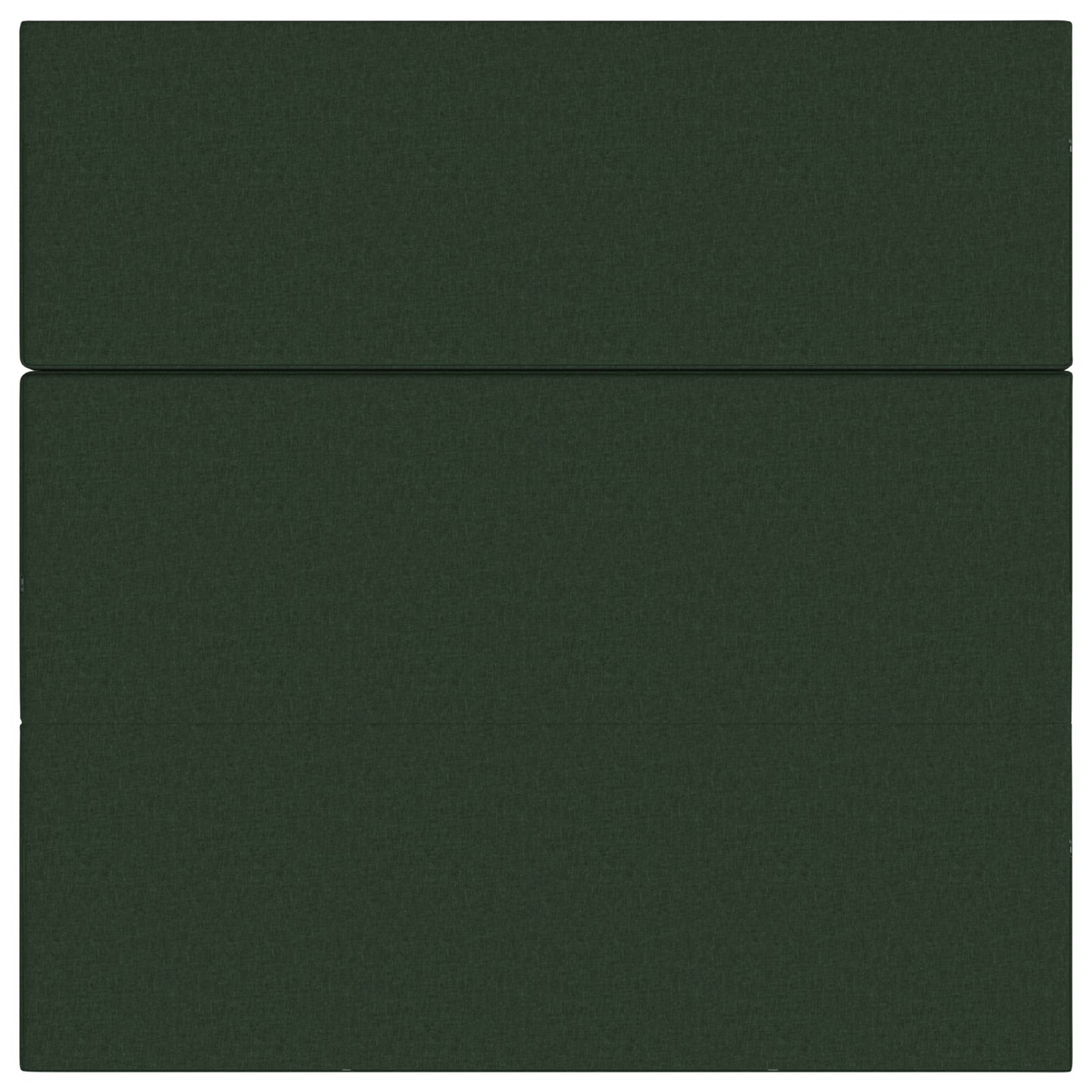 Divano Letto Pieghevole 200 x 67 x 45 cm Verde Scuro | homemem39